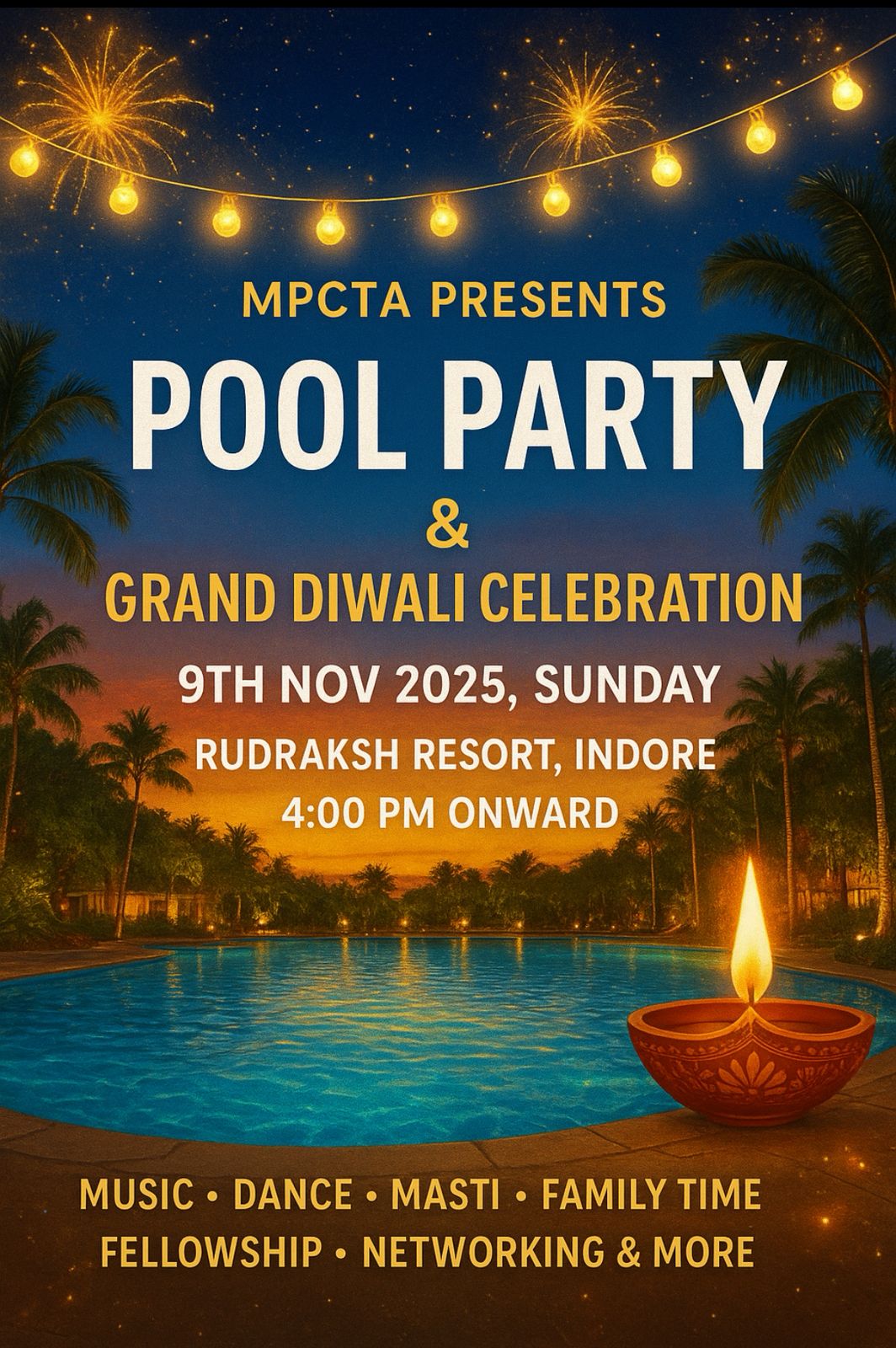 Pool Party, Grand Deepawali Celebration & Koun Banega Genius